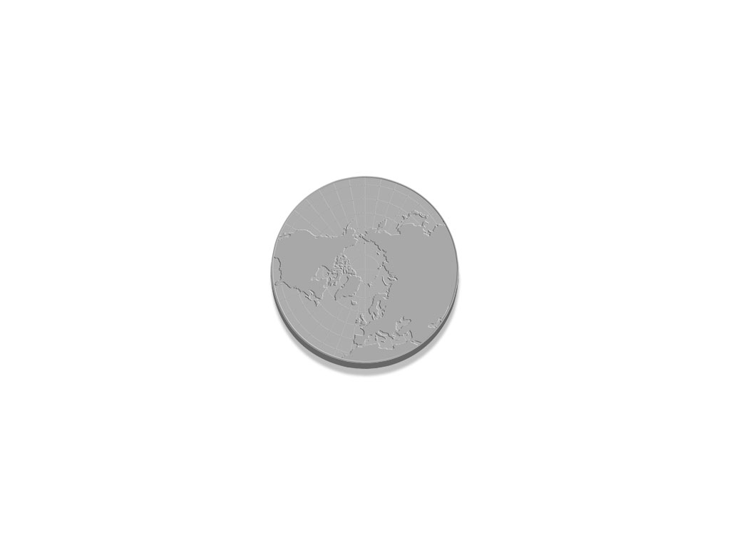 Claude Closky, ‘Heads or Tails’, 2009-2012, silver coin, ø 2,7 cm.